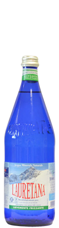 Acqua Leggermente frizzante Lauretana 1L in vetro a rendere - consegna a domicilio Fontilio