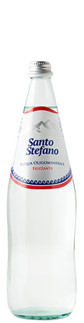 Acqua Frizzante Santo Stefano 1L in vetro a rendere - consegna a domicilio Fontilio