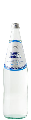 Acqua Leggermente frizzante Santo Stefano 1L in vetro a rendere - consegna a domicilio Fontilio