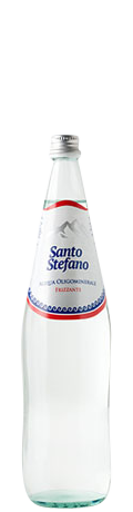 Acqua Frizzante Santo Stefano 0.75L in vetro a perdere - consegna a domicilio Fontilio