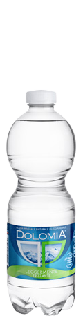 Acqua Leggermente frizzante Dolomia 0.5L in plastica - consegna a domicilio Fontilio
