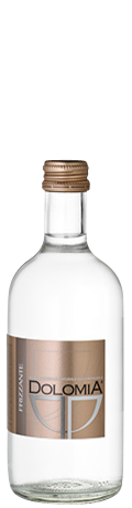 Acqua Frizzante Dolomia 0.33L in vetro a perdere - consegna a domicilio Fontilio