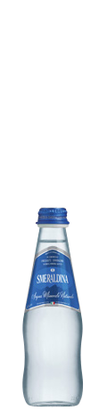 Acqua Frizzante Smeraldina 0.25 litri Vetro a perdere