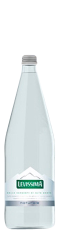 Acqua Naturale Levissima 1L in vetro a rendere - consegna a domicilio Fontilio