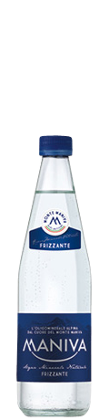 Acqua Frizzante Maniva 0.5L in vetro a rendere - consegna a domicilio Fontilio