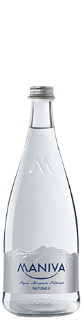Acqua Naturale Maniva 0.75L in vetro a perdere - consegna a domicilio Fontilio