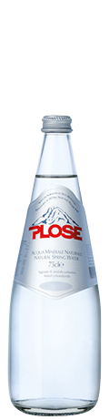 Acqua Frizzante Plose 0.75L in vetro a perdere - consegna a domicilio Fontilio