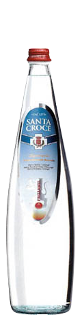 Acqua Frizzante Santa Croce 1L in vetro a rendere - consegna a domicilio Fontilio