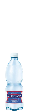 Acqua Leggermente frizzante Sorgesana 0.5L in plastica - consegna a domicilio Fontilio