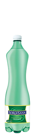 Acqua Frizzante Sorgesana 1L in plastica - consegna a domicilio Fontilio