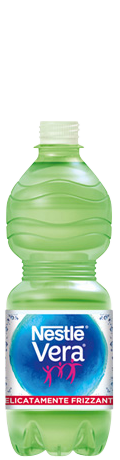 Acqua Leggermente frizzante Nestlè Vera 0.5 litri Plastica