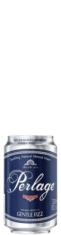 Acqua Effervescente Perlage 0.33L in lattina - consegna a domicilio Fontilio