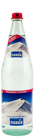 Acqua Leggermente frizzante Norda 1L in vetro a rendere - consegna a domicilio Fontilio