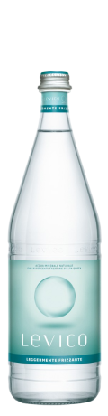 Acqua Leggermente frizzante Levico 1L in vetro a rendere - consegna a domicilio Fontilio