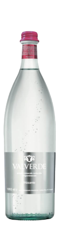 Acqua Frizzante Valverde 1L in vetro a rendere - consegna a domicilio Fontilio