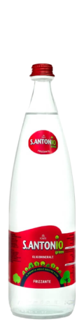 Acqua Frizzante Sant'Antonio 1L in vetro a rendere - consegna a domicilio Fontilio
