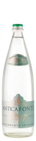 Acqua Leggermente frizzante Bracca 1L in vetro a rendere - consegna a domicilio Fontilio