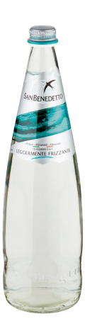 Acqua Leggermente frizzante San Benedetto 1L in vetro a rendere - consegna a domicilio Fontilio