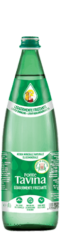Acqua Leggermente frizzante Tavina 1L in vetro a rendere - consegna a domicilio Fontilio