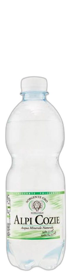 Acqua Frizzante Alpi Cozie 0.5L in plastica - consegna a domicilio Fontilio