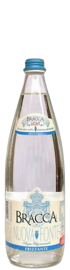 Acqua Frizzante Bracca 1L in vetro a rendere - consegna a domicilio Fontilio