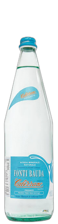 Acqua Frizzante Calizzano 1L in vetro a rendere - consegna a domicilio Fontilio