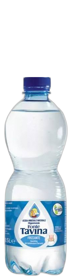 Acqua Frizzante Tavina 0.5L in plastica - consegna a domicilio Fontilio